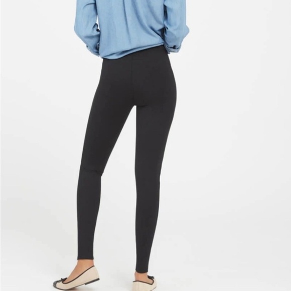 Spanx classic black Ponte ankle leggings size small - Picture 1 of 11